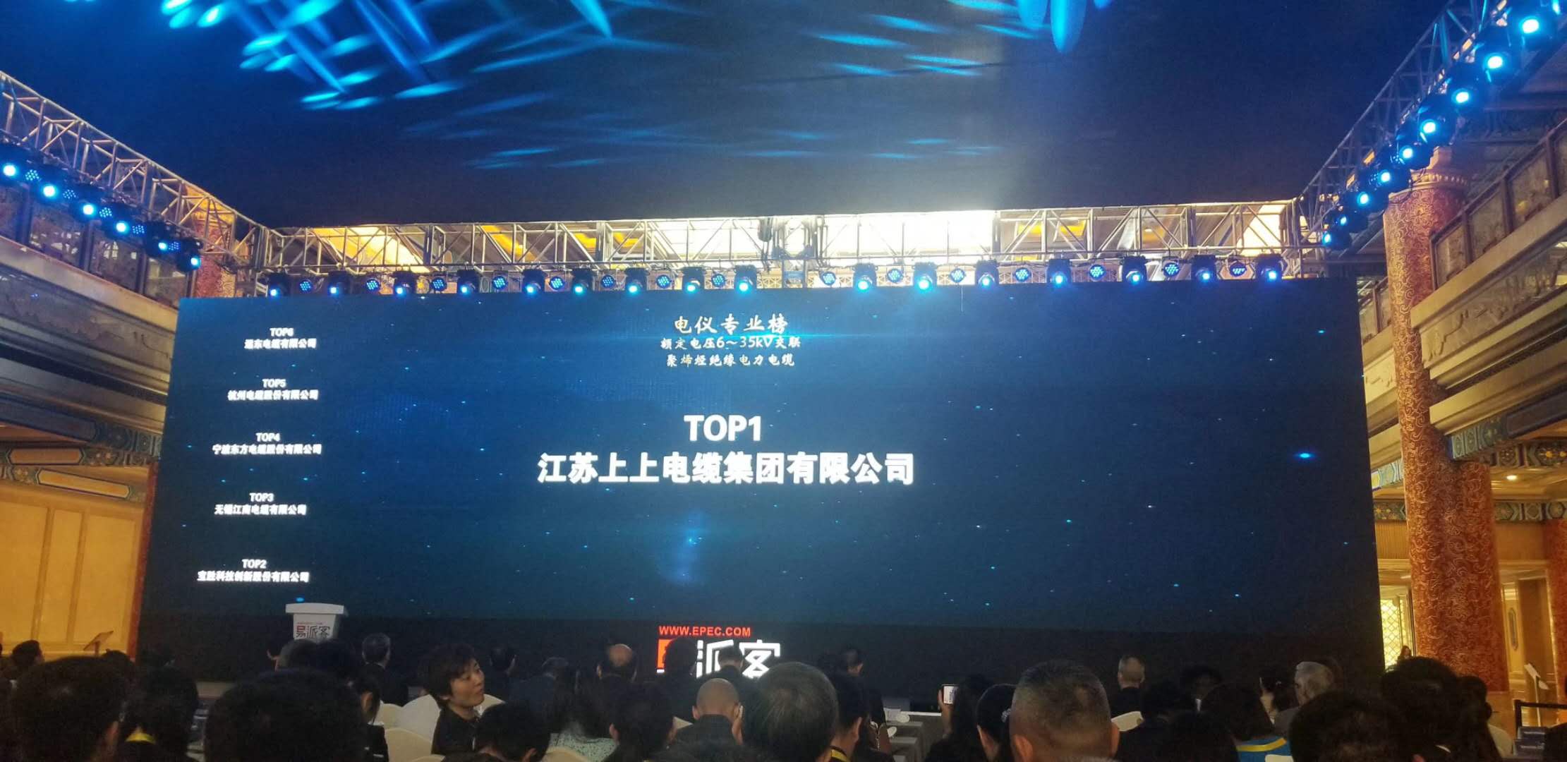 中石化易派客產(chǎn)品評價數(shù)據(jù)榜發(fā)布，上上電纜再登榜首