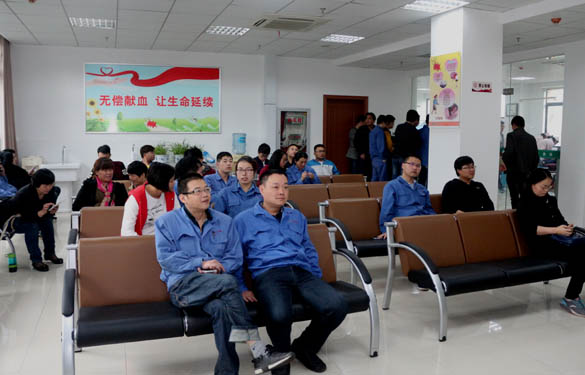 弘揚(yáng)真善美，上上電纜員工積極參與無(wú)償獻(xiàn)血