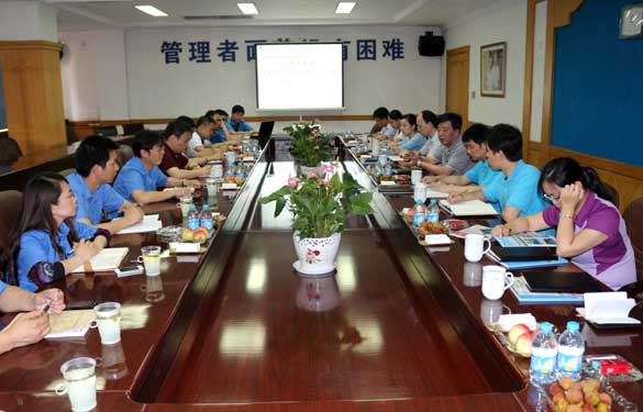6月11日，江西銅業(yè)股份有限公司來上上集團交流考察
