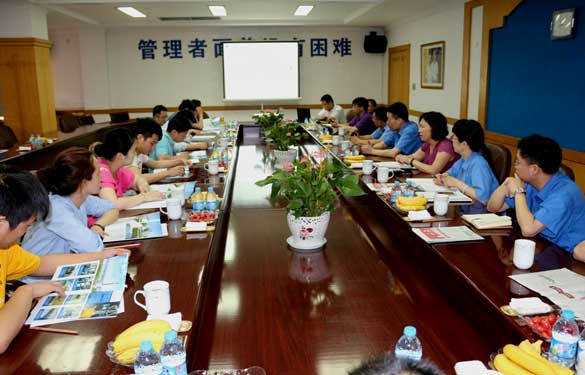 6月12日，國家電力器材安全性能質(zhì)量監(jiān)督檢驗中心領(lǐng)導一行來上上集團考察交流