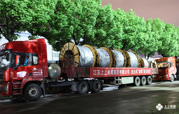 風雨同舟，星夜馳援 ——上上電纜電力物資緊急運往海南